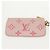 LOUIS VUITTON Pochette Trio Monogram Empreinte Rosa M80407 LV Auth 144344SAM Blu - vista 18