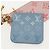 LOUIS VUITTON Pochette Trio Monogram Empreinte Rosa M80407 LV Auth 144344SAM Blu - vista 7