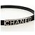 CHANEL Gürtel aus Leder 35,8"" schwarz CC Auth 144605SAM - Ansicht 5