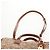 LOEWE Amazona 28 Borsa Anagramma Ripetuto Tela Pelle 2in1 Oro Marrone Auth 145249SAM D'oro - vista 15