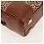 LOEWE Amazona 28 Borsa Anagramma Ripetuto Tela Pelle 2in1 Oro Marrone Auth 145249SAM D'oro - vista 16
