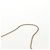 CHANEL Bolsa de Ombro em Couro V stitch com Corrente Branco Ouro CC Auth 146360SM Dourado - vista 14