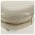 CHANEL Bolsa de Ombro em Couro V stitch com Corrente Branco Ouro CC Auth 146360SM Dourado - vista 17