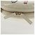 CHANEL Bolsa de Ombro em Couro V stitch com Corrente Branco Ouro CC Auth 146360SM Dourado - vista 20