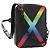 LOUIS VUITTON Borsa Messenger Danube Taiga Rainbow Nera M30332 LV Auth 146086SAM Nero