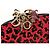 Pochette per telefono in pelle Christian Dior con catena 2 in 1 Rossa Oro Auth 147971SAM - vista 21