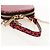 Pochette per telefono in pelle Christian Dior con catena 2 in 1 Rossa Oro Auth 147971SAM - vista 7