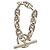 Hermès Bracciale HERMES Chaine D'Ancre GM Ag925 12 Link Argento Auth 140416SM - vista 2