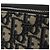 Borsa a spalla in tela obliqua Trotter Christian Dior blu navy argento Auth 148526SAM - vista 19
