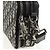 Borsa a spalla in tela obliqua Trotter Christian Dior blu navy argento Auth 148526SAM - vista 9