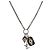 Collana a conchiglia LOUIS VUITTON metallo Argento M01495 LV Auth 136561SAM