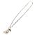Collana a conchiglia LOUIS VUITTON metallo Argento M01495 LV Auth 136561SAM - vista 2