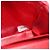 CHANEL Borsa a Mano Matelassé in Pelle Rossa Oro CC Auth 140357SM Rosso D'oro - vista 11
