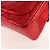 CHANEL Borsa a Mano Matelassé in Pelle Rossa Oro CC Auth 140357SM Rosso D'oro - vista 18