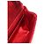CHANEL Borsa a Mano Matelassé in Pelle Rossa Oro CC Auth 140357SM Rosso D'oro - vista 22
