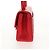 CHANEL Borsa a Mano Matelassé in Pelle Rossa Oro CC Auth 140357SM Rosso D'oro - vista 4