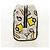 FENDI Zucca Canvas Tasche Weiß Silber Authentisch 140366SAM - Ansicht 3