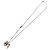 Collana LOUIS VUITTON LV Collana Coniglio in metallo Argento LV Auth 128541SM - vista 2