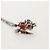 Collana LOUIS VUITTON LV Collana Coniglio in metallo Argento LV Auth 128541SM - vista 5