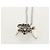 Collana LOUIS VUITTON LV Collana Coniglio in metallo Argento LV Auth 128541SM - vista 6