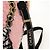 Zaino CHANEL Matelassé COCO Mark in velluto rosa con CC dorato Auth 138517SM D'oro - vista 15