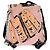 Zaino CHANEL Matelassé COCO Mark in velluto rosa con CC dorato Auth 138517SM D'oro - vista 2