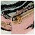 Zaino CHANEL Matelassé COCO Mark in velluto rosa con CC dorato Auth 138517SM D'oro - vista 25