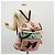 Zaino CHANEL Matelassé COCO Mark in velluto rosa con CC dorato Auth 138517SM D'oro - vista 37