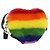 Borsa a Spalla BALENCIAGA in Pelliccia Arcobaleno 677903 Auth 149218SM