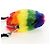 Borsa a Spalla BALENCIAGA in Pelliccia Arcobaleno 677903 Auth 149218SM - vista 3