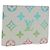 LOUIS VUITTON Multicolor Portefeuille Slender Wallet Gray M14354 LV Auth 147576SAM Brown