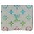 LOUIS VUITTON Multicolor Portefeuille Slender Wallet Gray M14354 LV Auth 147576SAM Brown - view 13