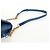 CHANEL 2.55 Sac à épaule Matelassé en Cuir de Veau Bleu Or CC Auth 149291SM Doré - vue 15