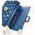 CHANEL 2.55 Sac à épaule Matelassé en Cuir de Veau Bleu Or CC Auth 149291SM Doré - vue 9