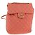 CHANEL Zaino Matelassé Denim Rosa Oro CC Auth 145070SAM D'oro