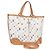 LOUIS VUITTON Multicolor Shirley GM Handtasche 2in1 Weiß M93214 LV Auth 115639SAM