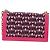 Borsa a Spalla Miu Miu in Tela e Pelle 2 in 1 Rosa Oro Auth 120964SAM D'oro - vista 2