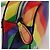 Balenciaga Borsa a spalla XS Camera in pelle Rainbow 558171 Auth 120939SAM - vista 10