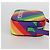 Balenciaga Borsa a spalla XS Camera in pelle Rainbow 558171 Auth 120939SAM - vista 4