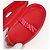 Estuche para gafas de sol de cuero rojo CC Auth de CHANEL con cadena bs24979SAM Roja - vista 10