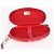 Estuche para gafas de sol de cuero rojo CC Auth de CHANEL con cadena bs24979SAM Roja - vista 20