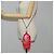 Estuche para gafas de sol de cuero rojo CC Auth de CHANEL con cadena bs24979SAM Roja - vista 26