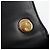 Céline Borsa a spalla CELINE in pelle nera e oro Auth nb466SM Nero D'oro - vista 21