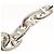 Hermès Bracciale Chaine d'Ancre MM HERMES Ag925 Argento Auth nb497SM - vista 4