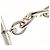 Hermès Bracciale Chaine d'Ancre MM HERMES Ag925 Argento Auth nb497SM - vista 8