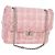 CHANEL Borsa a Spalla Chain Matelassé 23 2.55 tweed Rosa CC Auth 121623SM