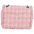 CHANEL Borsa a Spalla Chain Matelassé 23 2.55 tweed Rosa CC Auth 121623SM - vista 2