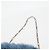 Bolsa de Ombro Miu Miu com Corrente de Pelo Azul Prata 5BD046 Auth 124300SAM - vista 14
