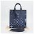 LOUIS VUITTON Borsa Messenger Sac Plat Monogramma Acquerello M57843 LV Auth BA1721SM Blu - vista 12