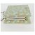 Borsa a Spalla Miu Miu con Catena in Cotone Azzurro Chiaro Argento Auth 118561SAM Blu chiaro - vista 3